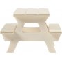 Accessoires Pre Nol - Ensemble table/banc