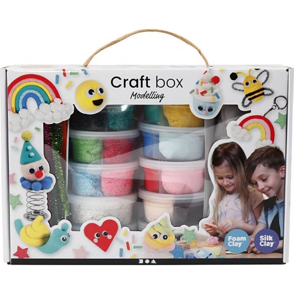 Foam Clay et Silk Clay thme frne - couleurs mlanges