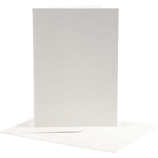 Carte postale avec enveloppe - blanc cassé - 12,5 x 17,5 cm - 10 pcs Carte postale avec enveloppe - blanc cassé - 12,5 x 17,5 cm - 10 pcs