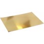 Bote en mtal - dor - A2 - 10 feuilles
