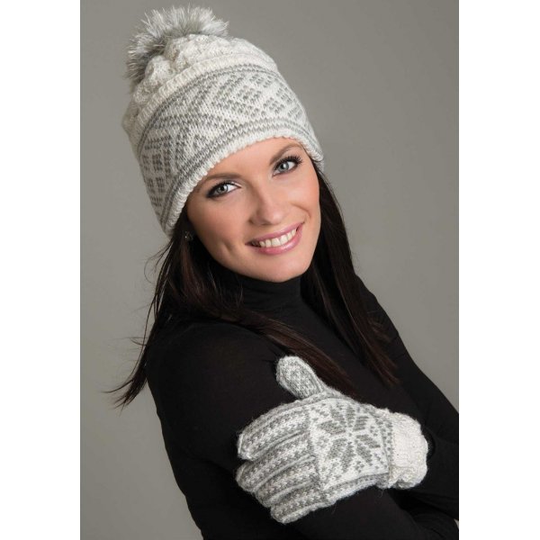 Patron tricot - Mitaines et bonnet (1213-10)