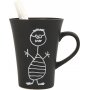Tasses - noir - 12 pcs