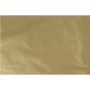 Papier de soie - dor - 50 x 70 cm - 14 g -25 feuilles