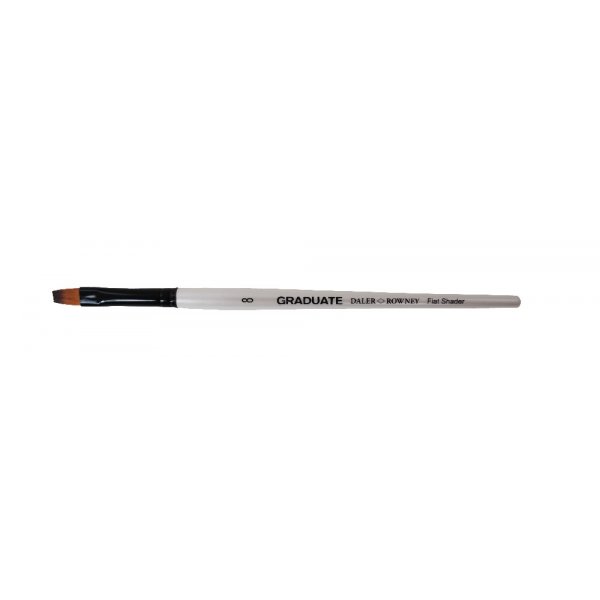 Pinceau Acrylique Graduate Synthtique Plat Shader - 8