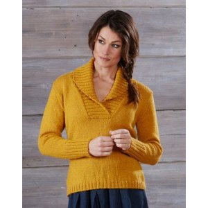 Patron tricot - Pull col châle Patron tricot - Pull col châle