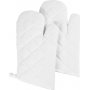 Gants de grill - blancs - 1 paire