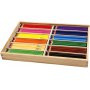 Crayons de couleur - 5 mm - couleurs mlanges - 144 pcs