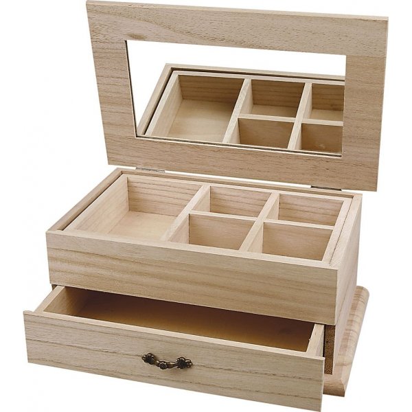 Bote  bijoux - bois