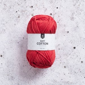 Coton doux 50g - Järbor rouge Coton doux 50g - Järbor rouge