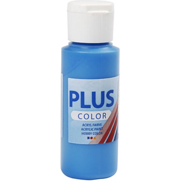 Peinture Plus Color Hobby - bleu primaire - 60 ml Peinture Plus Color Hobby - bleu primaire - 60 ml