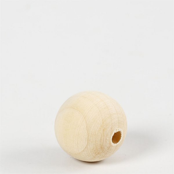 Perles en bois - 25 mm - 100 pcs Perles en bois - 25 mm - 100 pcs
