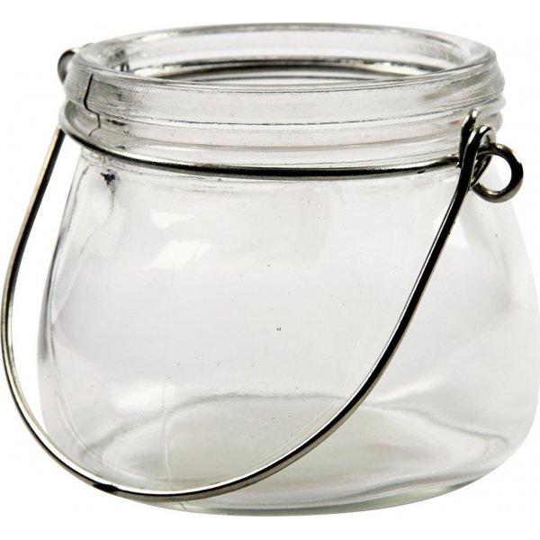 Lanternes avec poigne en mtal - 12 pcs