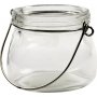 Lanternes avec poigne en mtal - 12 pcs