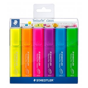 Surligneur Textsurfer Rainbow - 4 stylos Surligneur Textsurfer Rainbow - 4 stylos
