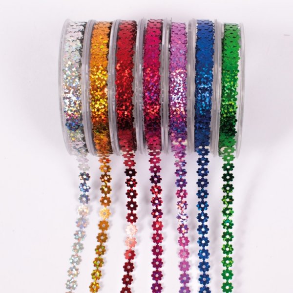 Ruban  paillettes 7 x 10 m