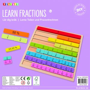 Apprendre les fractions - rectangles