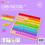 Apprendre les fractions - rectangles