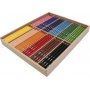 Crayons de couleur Edu Jumbo - couleurs mlanges - 12 x 12 pcs