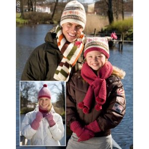 Patron tricot - Bonnet, écharpe, faux polo, mitaines Patron tricot - Bonnet, écharpe, faux polo, mitaines