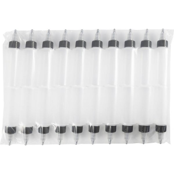 Flacons de colle avec embout - 60 ml - 20 pcs