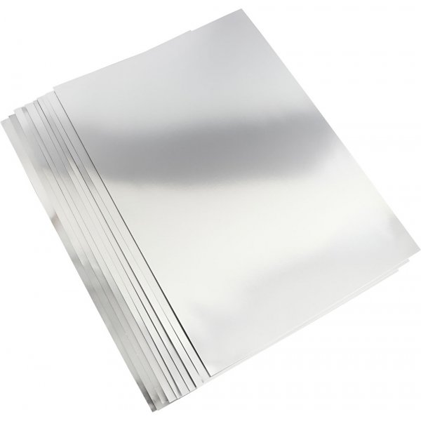 Boîte en métal - argent - A2 - 10 feuilles Boîte en métal - argent - A2 - 10 feuilles