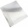 Bote en mtal - argent - A2 - 10 feuilles