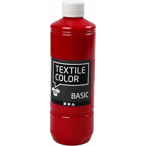 Colorant textile Textile Color - rouge primaire - 500 ml Colorant textile Textile Color - rouge primaire - 500 ml