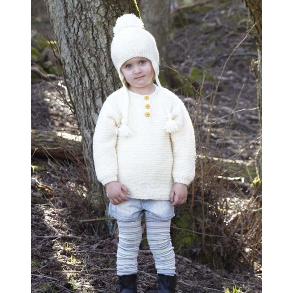 Patron tricot - Pull long & bonnet (tailles junior)