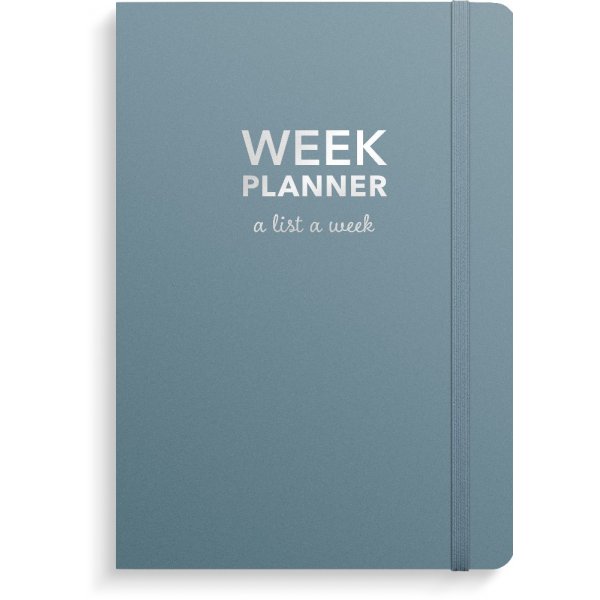 Agenda semainier Burde - Non dat - Bleu