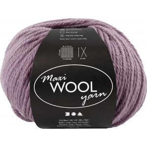 Fil de laine - lavande - 100 g Fil de laine - lavande - 100 g