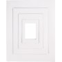 Cadres passe-partout - blanc - A3, A4, A5, A6 - 4 x 100 pcs