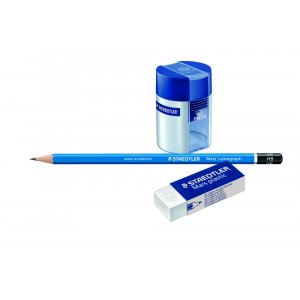 Taille-crayon avec récipient Taille-crayon avec récipient