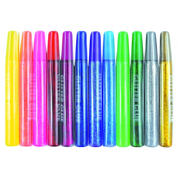 Colle paillet�e 12 pcs