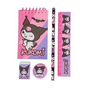 Coffret d'�criture Kuromi - 5 pi�ces