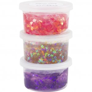 Pâte à paillettes violette/rose Harmonie 3 x 60 g Pâte à paillettes violette/rose Harmonie 3 x 60 g