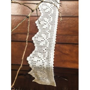 Patron au crochet - Bordure dentelle au crochet Patron au crochet - Bordure dentelle au crochet