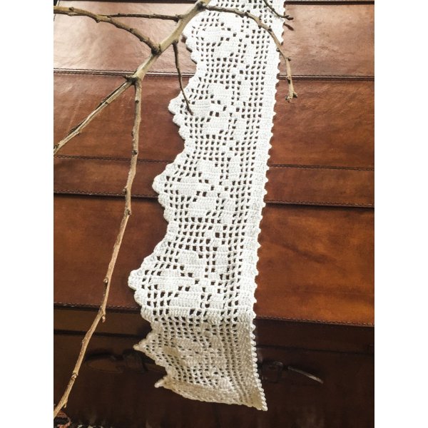 Patron au crochet - Bordure dentelle au crochet