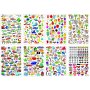 Autocollants Megaset - 500 pi�ces