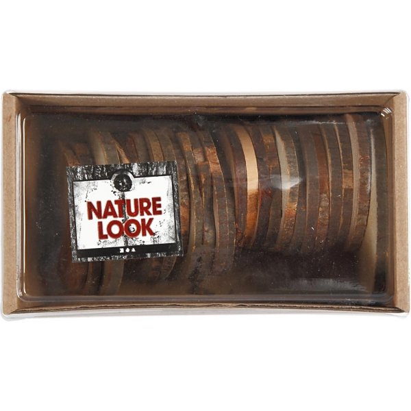 Planches de bois avec trous - 25 pcs