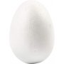 Oeufs Frigolit - Blanc - H6 cm - 50 pcs