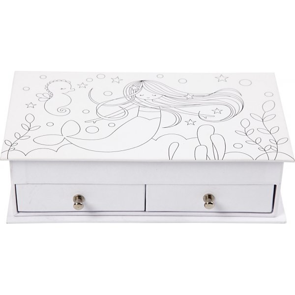 Bote  bijoux - blanc