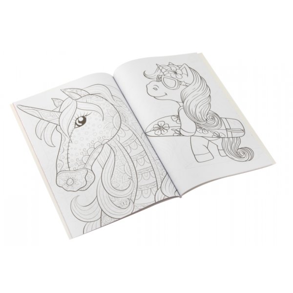 Cahier de coloriage et d\\\'activit�s - Licorne