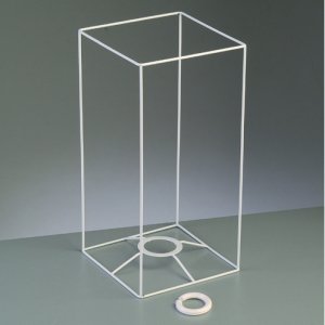 Cadre de lampe cadre 30 cm / 15x15 cm - carré blanc Cadre de lampe cadre 30 cm / 15x15 cm - carré blanc