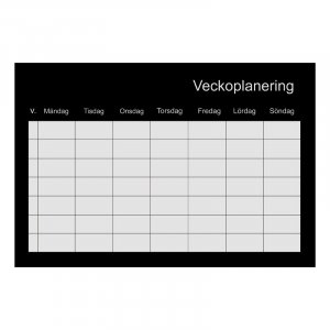 Tableau de planification hebdomadaire Tableau de planification hebdomadaire