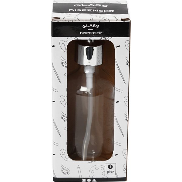 Pompe à savon - transparente - 230 ml Pompe à savon - transparente - 230 ml