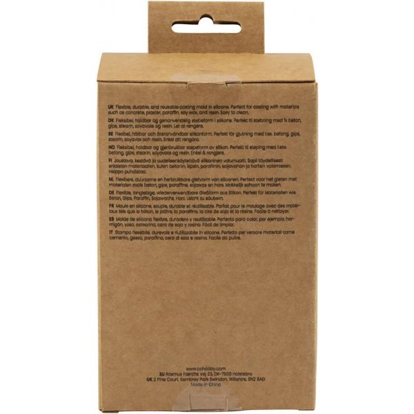 Moule en silicone - Cylindre cannel