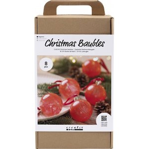 Kit DIY Boules de sapin de Noël - Marbrure Kit DIY Boules de sapin de Noël - Marbrure