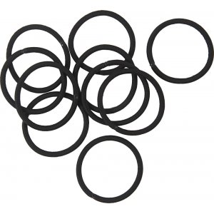 Élastique à cheveux - noir - 10 pcs Élastique à cheveux - noir - 10 pcs