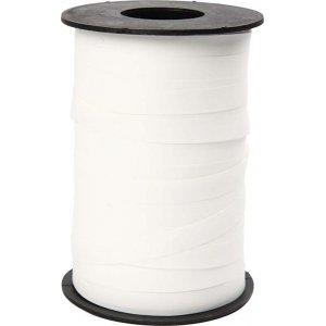 Ruban cadeau - blanc - mat - 250 m Ruban cadeau - blanc - mat - 250 m