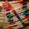 Image client Stylos fibre Double pointe Sense - 24 stylos